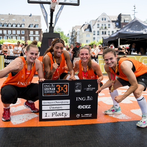 3x3 Basketball während der Finals 2023 Rhein-Ruhr