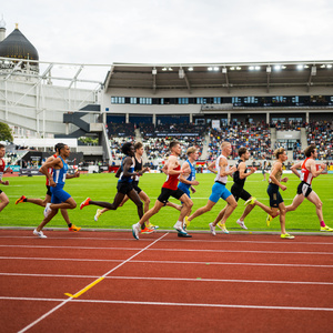 Leichtathletik während der Finals 2025 Dresden im Heinz-Steyer-Stadion