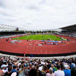 Leichtathletik während der Finals 2025 Dresden im Heinz-Steyer-Stadion