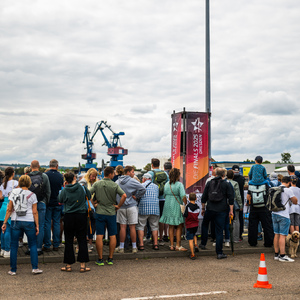 Rudern während der Finals 2025 Dresden im Alberthafen