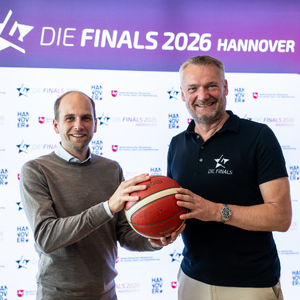 Pressekonferenz zu den Finals 2026 Hannover im Haus der Region