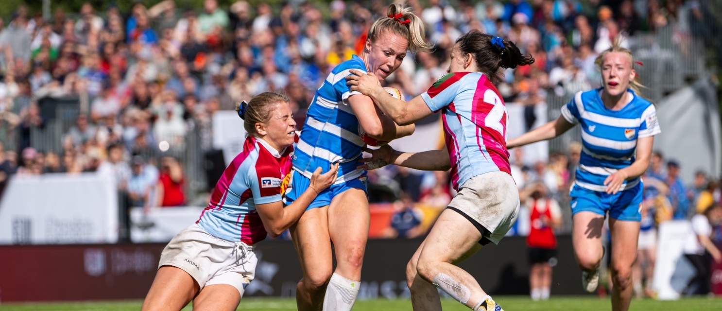 Kampf um das Rugby-Ei